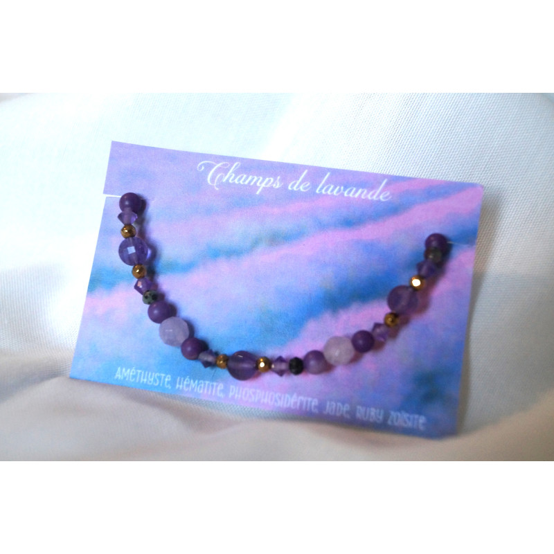 Bracelet Champs de lavande